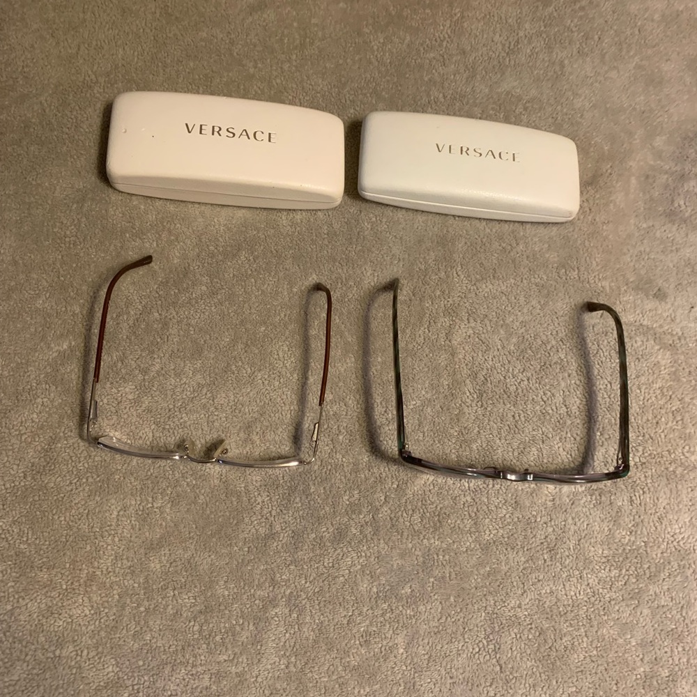 Versace Glasses Lot Of Two Pairs